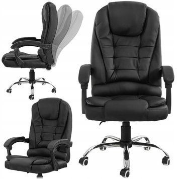 Офісне крісло Hanert Ergo Black 5017 фото