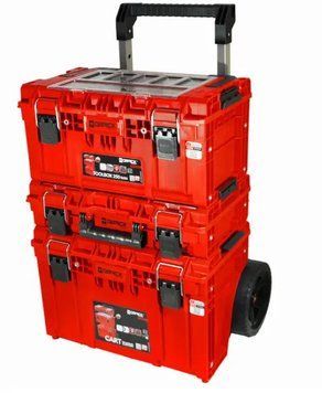 Комплект ящиков для инструмента Qbrick System PRIME SET 2 RED Ultra HD 139984 фото